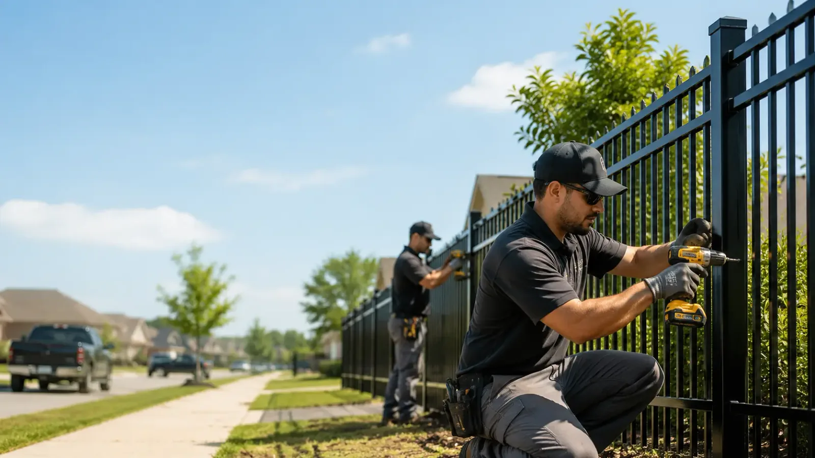 Metal Fence Installation in Hines, IL